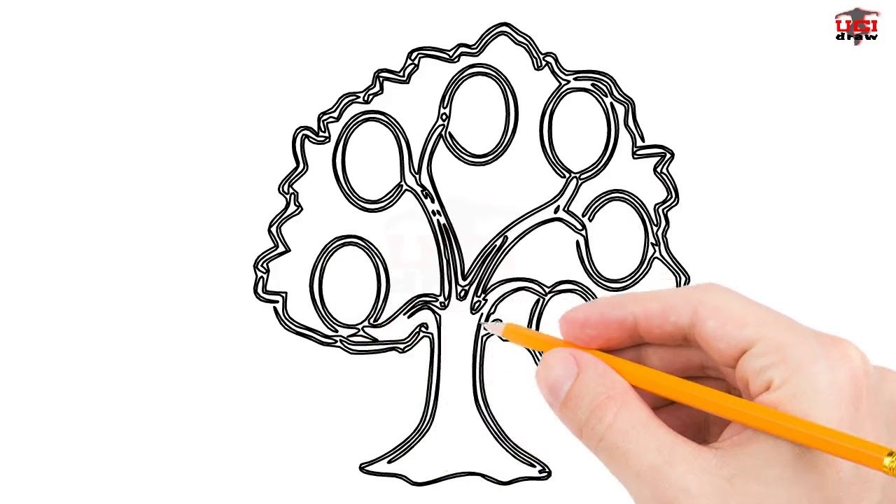 Family tree graphic black white isolated sketch illustration vector Stock  Vector Image & Art - Alamy