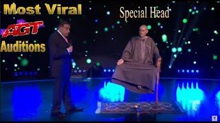 Monk Levitates and Shocks The World | Top 15 Viral Acts AGT | Special Head