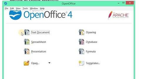 2003, Unit 4.1.2, The OpenOffice Writer