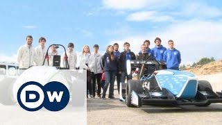 Студенты испытывают электромобили