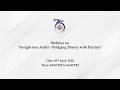 Webinar on “Insight into Audit – Bridging Theory with Practice”