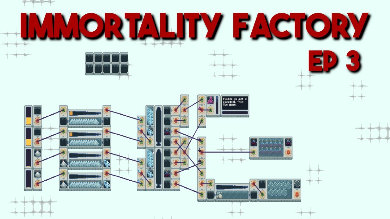 Selling what we make for COINS!!! Immortality Factory ep3