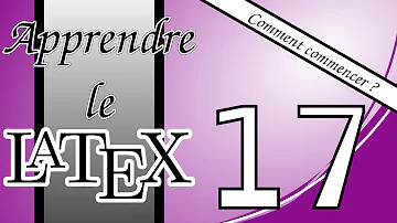 Comment faire un sommaire sur LaTeX ?