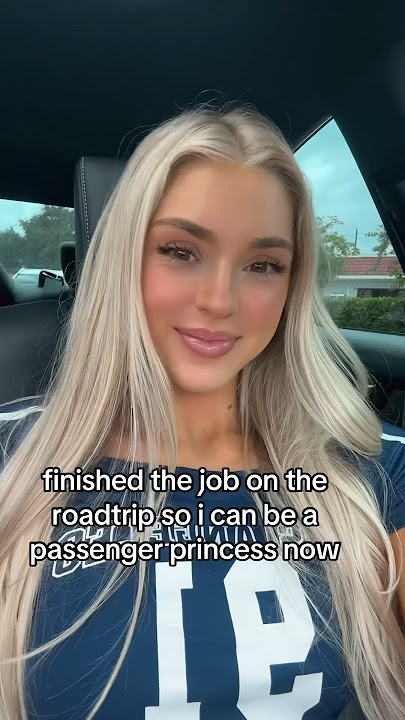 i’m the best passenger princess😋