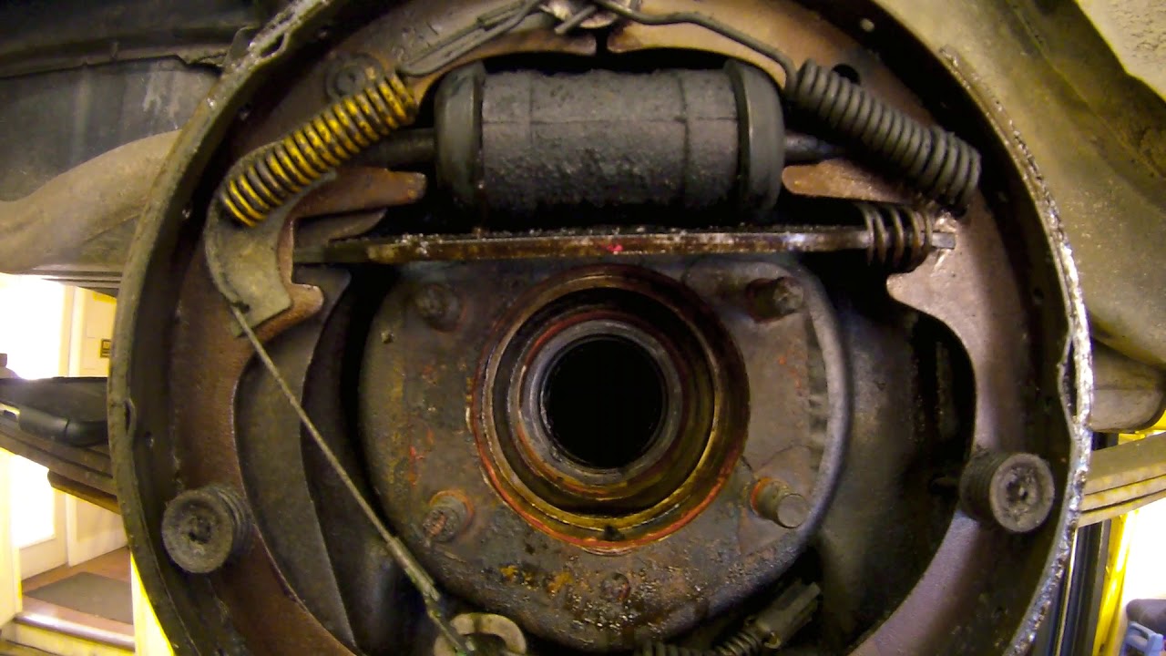 How to replace axle seal on classic Ford Mustang 8" part 1 axle and