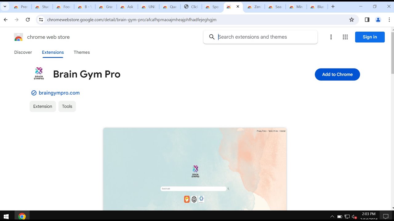 Brain Gym Pro browser-hijacking extension removal. - YouTube