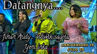 Download Lagu Kedatangan Wiwik sagita Yeni inka Jihan Audy - Adella live anniversary Jylo ID MP3