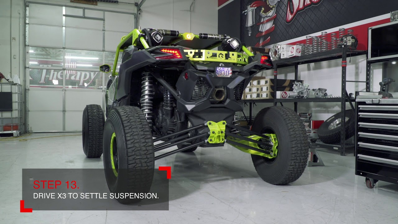 How to Install CanAm Maverick X3 Radius Rods YouTube
