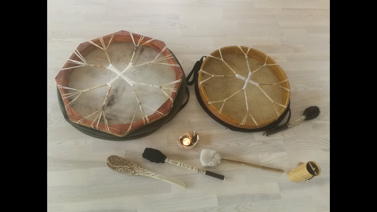 Shamanic drums in Heart space