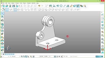 Powershape Tutorial No.72 - 3D CAD Practice Powershape 2015