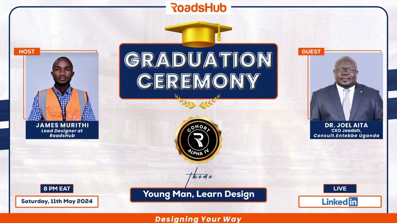 Dr. Joel Aita Alpha IV Graduation Commencement Speech: Young Man, Learn Designs.