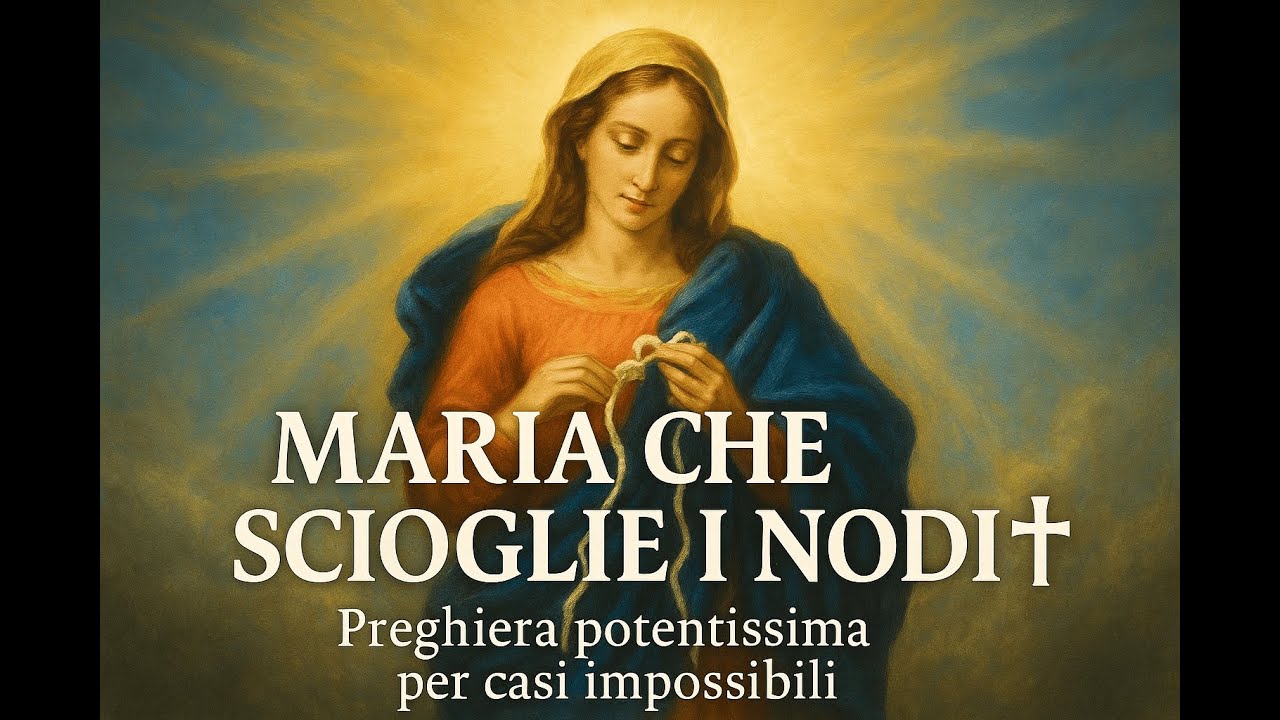 Preghiera a Maria che Scioglie i Nodi ✝️ La più potente per risolvere problemi impossibili