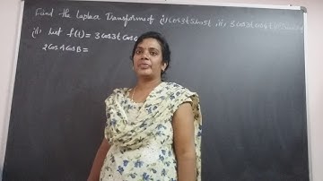 JNTU B.Tech M1 Maths. Laplace Transforms using elementary properties and problems on L.T. Class-5.