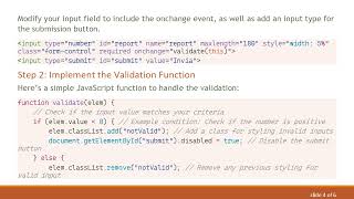 How to Validate a Form Before Submitting in PHP Using Routes