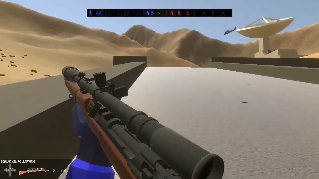 Королевская Снайперская винтовка винтовка США Первой Мировой Войны | Ravenfield build 21.