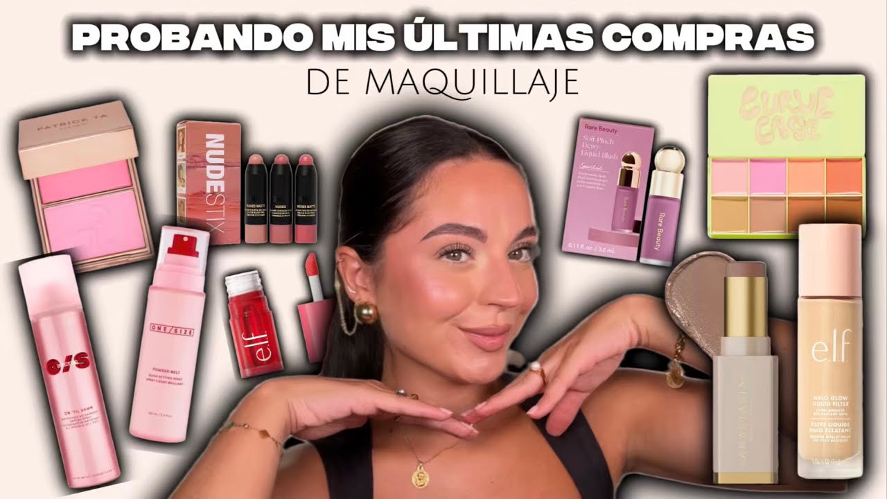 MIS ÚLTIMAS COMPRAS de maquillaje + lo pruebo 🛍️| One size, Patrick Ta, Elf, Made By Mitchell...