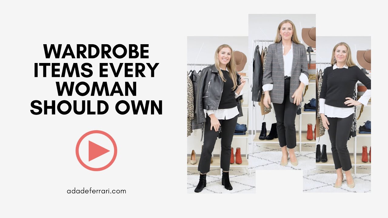 Wardrobe Items Every Woman Should Own | 10 Fall Fashion Items