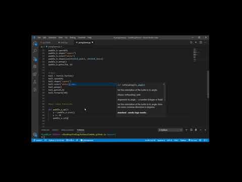 Python Pong - Part 5