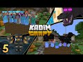 KadimCraft1: YERDE GÖKTE SAVAŞ VAR - Bölüm 5- Minecraft Survival