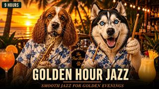 Golden Hour Jazz 🌅 Smooth Jazz Music for Work, Relax & Tropical Summer Evenings | 9 Hours screenshot 4