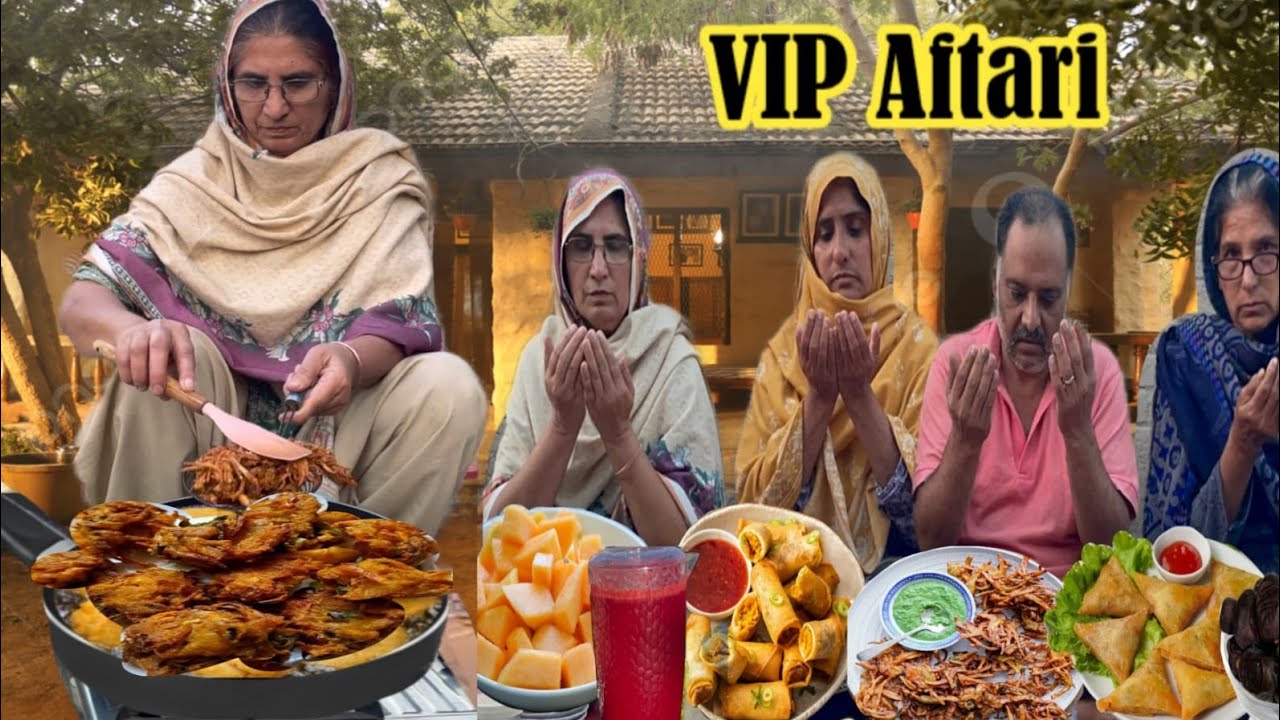 Iftar Village Ramzan Routine | Special Onion Aloo Pakora Ramzan Recipes | Irma's family vlog 