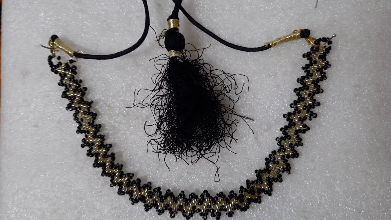 DIY Necklace making at home Handmade Necklace making Fancy Jewelry