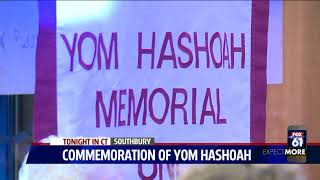Commemoration of Yom Hashoah in Southbury