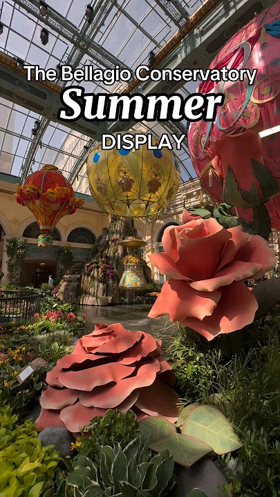 NEW Bellagio Conservatory 2024 summer display