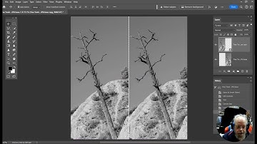 Create a Mirror image with Photoshop. - JPG File as a base image