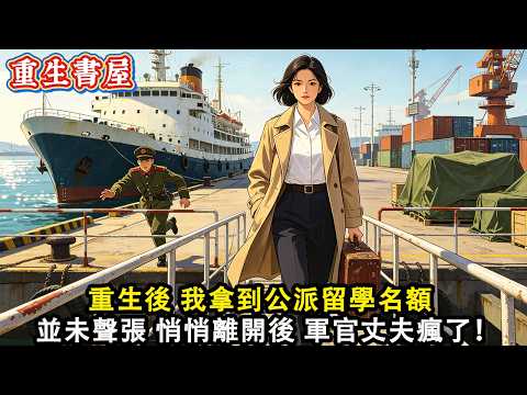 【重生爽文】重生後 我拿到公派留學名額 並未聲張 悄悄離開後 軍官丈夫瘋了！#小說 #重生 #爽文#動漫 #故事 #動畫