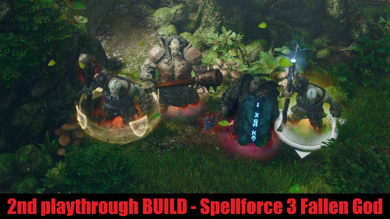 Spellforce 3 Fallen God - 2nd playthrough Build