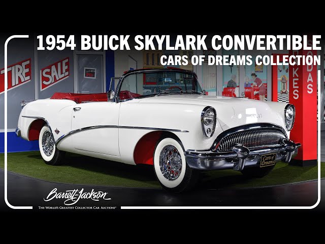 FIRST LOOK - 1954 Buick Skylark Convertible - BARRETT-JACKSON 2024