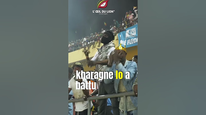 La victoire de Modou Lo au combat royal