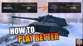 How To Up Winrate and Damage by Account | WoT Blitz