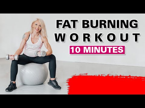 FAT BURNING WORKOUT 10 minutes | FULL BODY WEIGHT LOSS FITNESS 4k