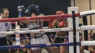 Holly Cream vs Josefina Reyes 11-4-23 WCK Muay Thai Redemption Fight