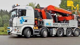 SCANIA R560 PALFINGER PK 200002L DEMO SHOW KRANWAGEN PRÄSENTATION LADEKRAN DREAM MACHINES