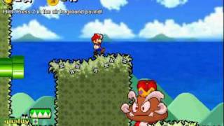 Super mario 63, Mario vs King goomba - YouTube.flv