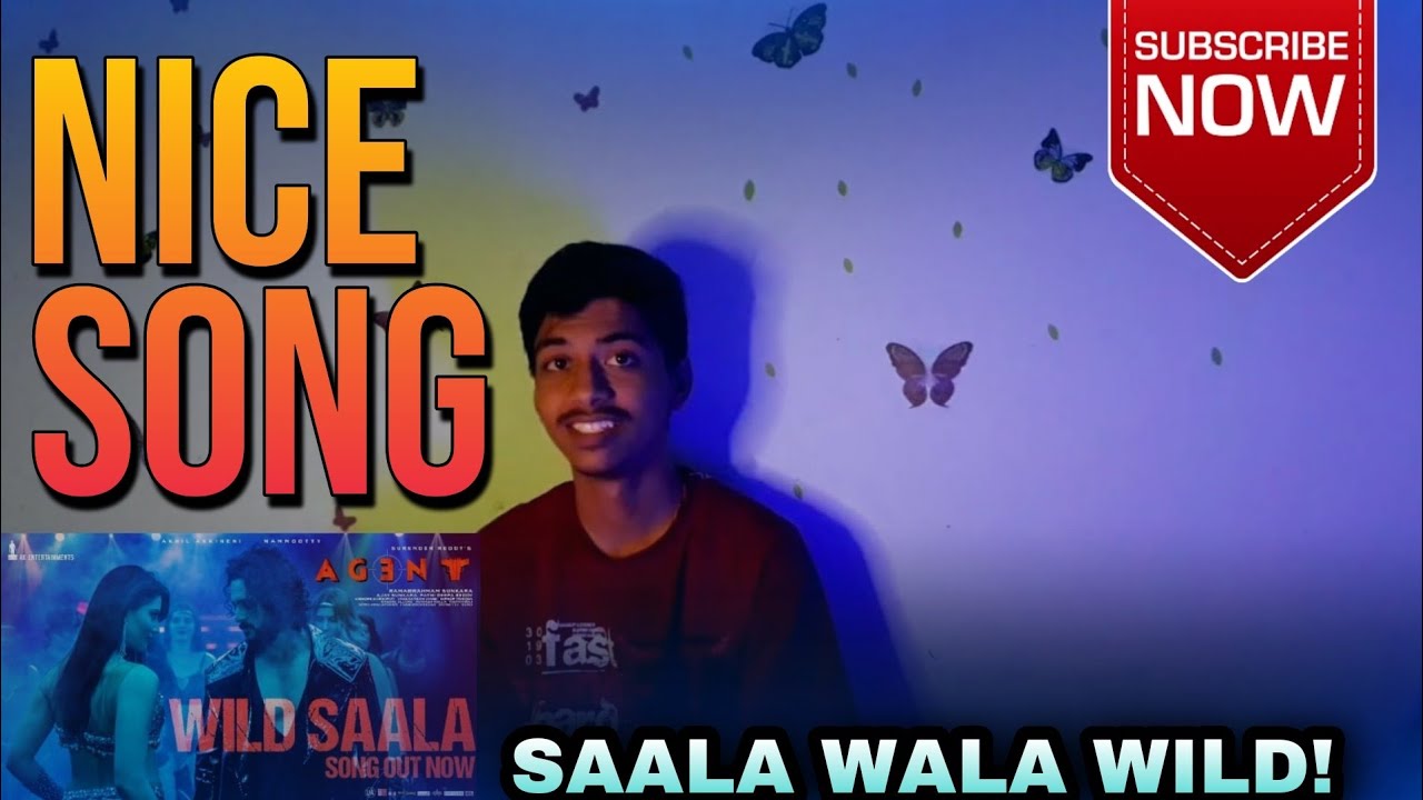 Wild Saala Song Reaction | Agent | Akhil Akkineni | Raj Reacts 2 Review |