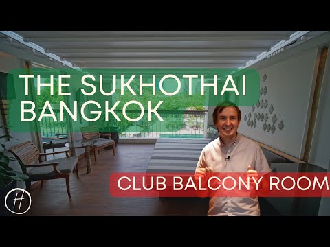 The Sukhothai Bangkok Review: Club Balcony Room