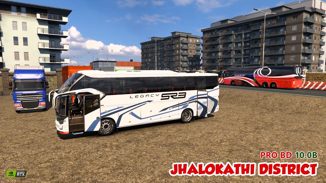 Jhalokathi District ETS2 v1.55 | Ultra Setting | Pro BD 10.0B | Euro Truck Simulator | No Commentary