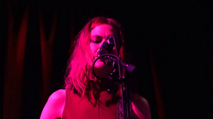 The Juliana Hatfield Three - Push Pin - Live in San Francisco