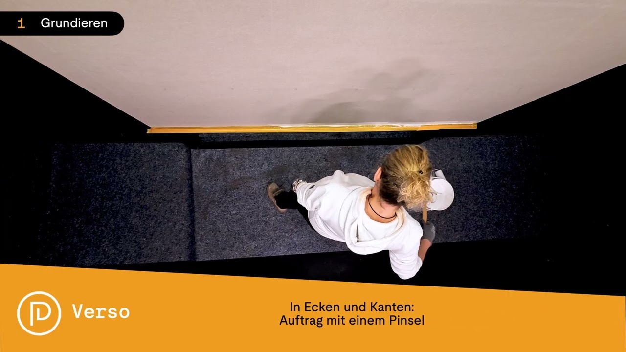 1. Grundieren