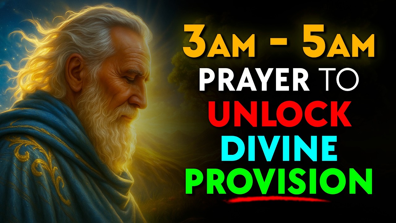 Мало кто знает: произнесите эту молитву между 3 и 5 утра, и Бог откроет вам путь к финансовому пр...
