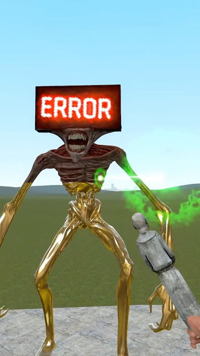 EVOLUTION OF ERROR HEAD INTO GOLDEN in Garry's Mod