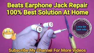 Beats Urbeats Earphone Repair 100% Best Solution | Jack Repair | At Home