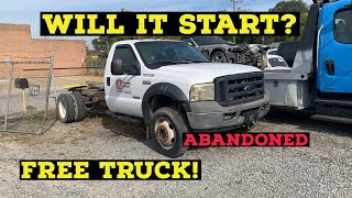 We got an abandoned f550 for free!! Will it start?