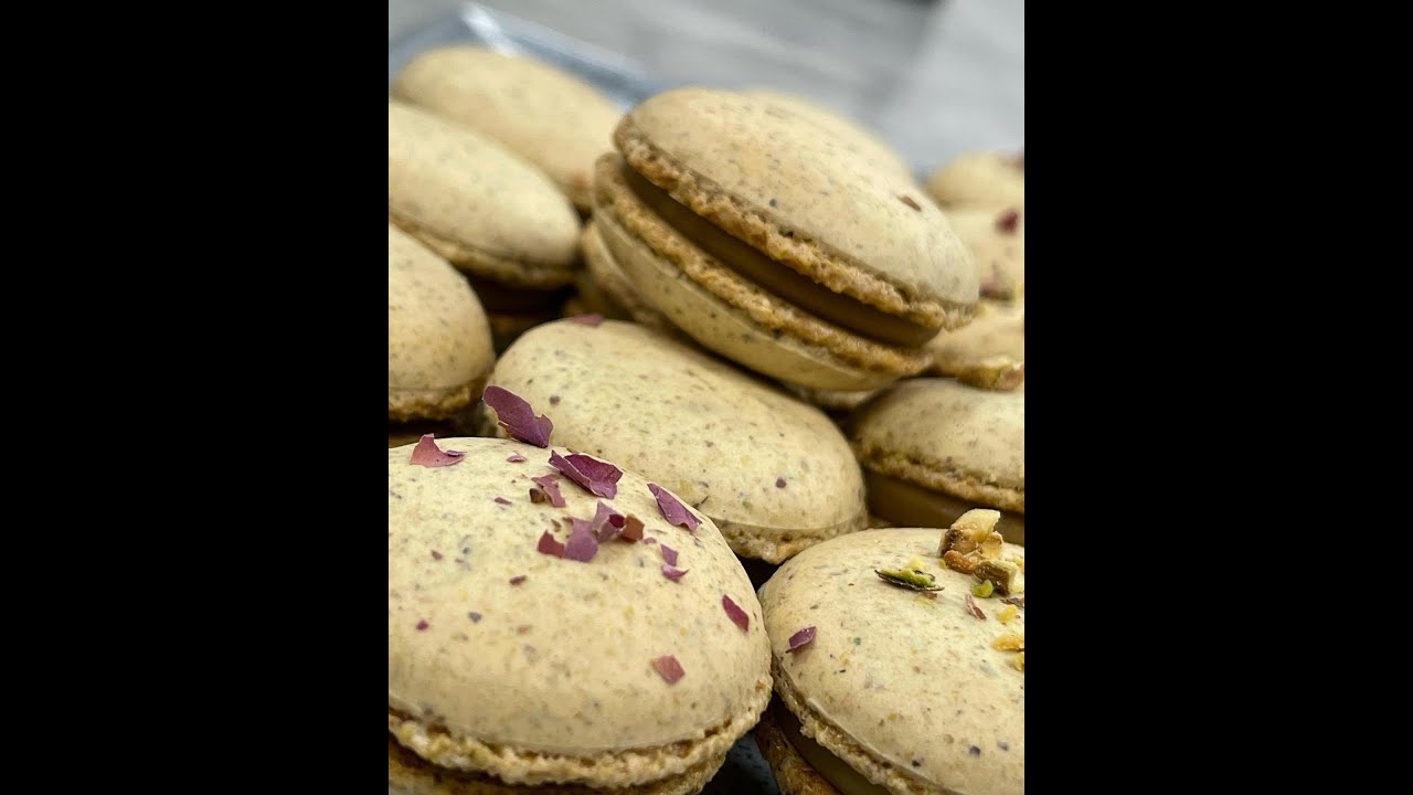 Recette macaron pistache bien détails épisode 1