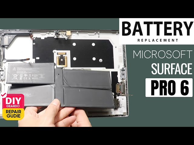 大阪梅田 Surface Pro 6 バッテリー交換修理 - YouTube