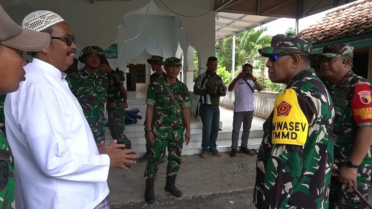 Peninjauan TMMD Ke-127 Sumenep oleh Tim Wasev, Progres Sesuai Target